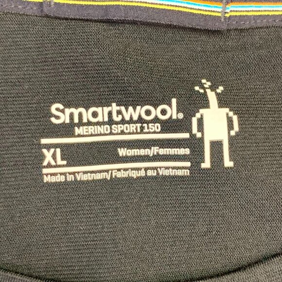 SmartWool Women's One Small Step For Sheep Merino Sport 150 Long Sleeve Size XL - Picture 7 of 14